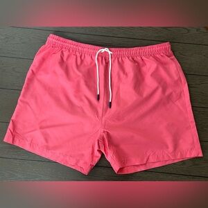 Abound Men’s Swim Trunks In Solid Pink Size XL NWOT